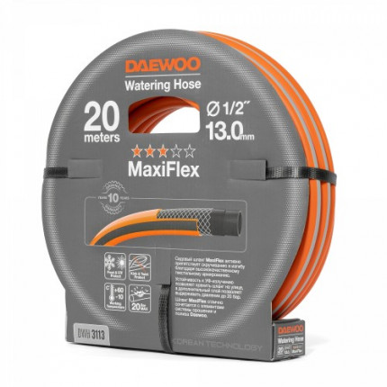 Фото Шланг MaxiFlex диаметром 1/2" (13мм), длина 20 м DWH 3113