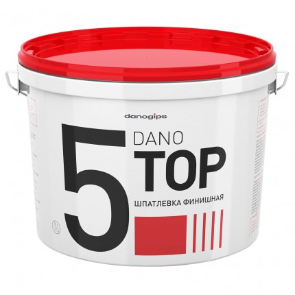 Фото Шпатлевка финиишная гот. DANO TOP 5 16,5кг (44)