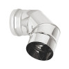 Колено 4-х секц 90 х 130 AISI 430 (Нз) 0,5