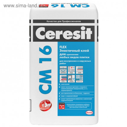 Фото Клей Ceresit СМ16 FLEX 25кг