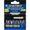 Набор бит Практика "Профи" 12шт РН 3шт, PZ 3шт, TORX 3шт, SL 2шт * 25мм, держатель  036-513